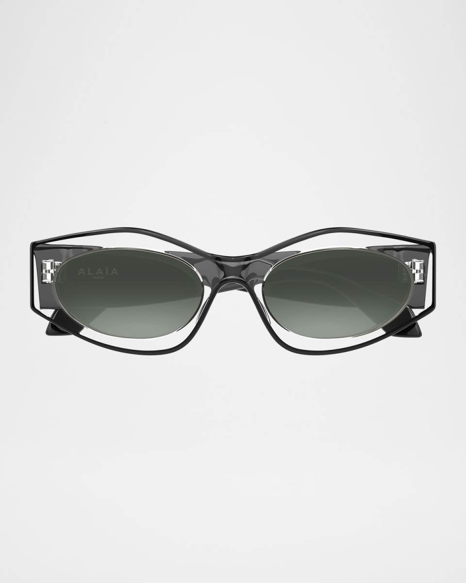 Cat-Eye Acetate Sunglasses